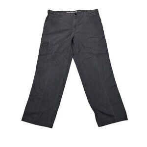 Dockers D3 Classic Fit Mens Cargo Pants 38x34 Gray Durable Casual Wear